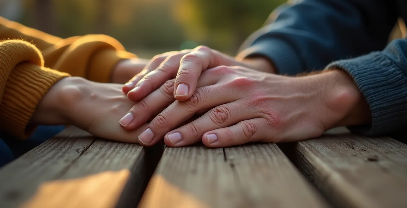 Bus de services publics itinérant stationné sur une place de village