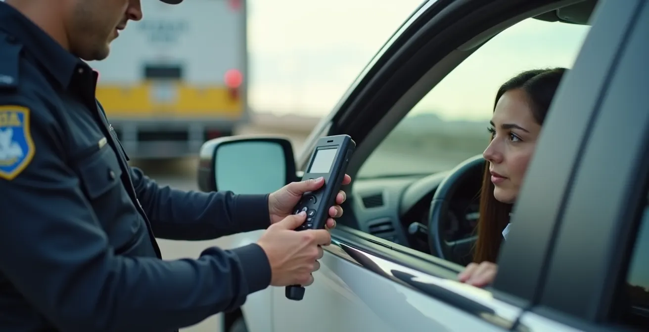 Unité mobile de contrôle douanier utilisant des technologies prédictives