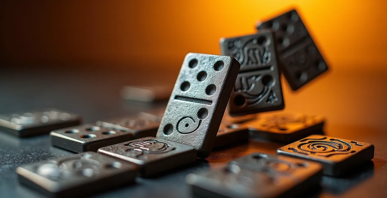 Visualisation de l'effet domino d'une crise locale sur les chaînes d'approvisionnement mondiales