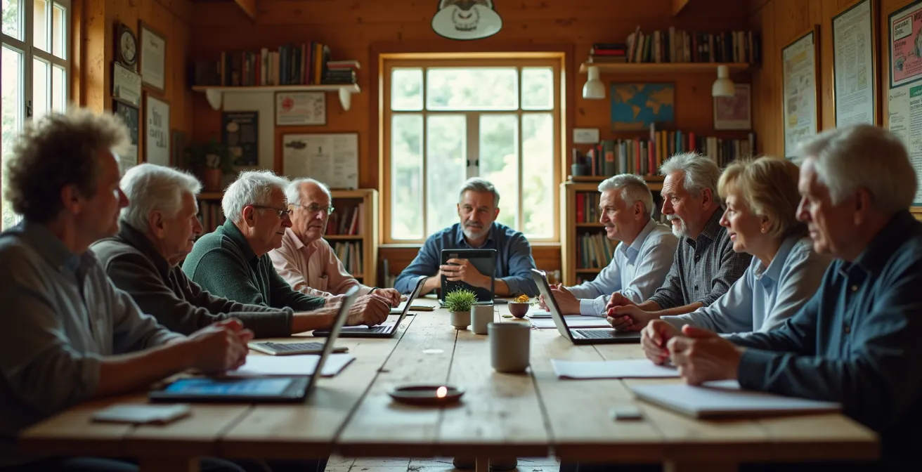 Hub médiatique dans un espace rural communautaire